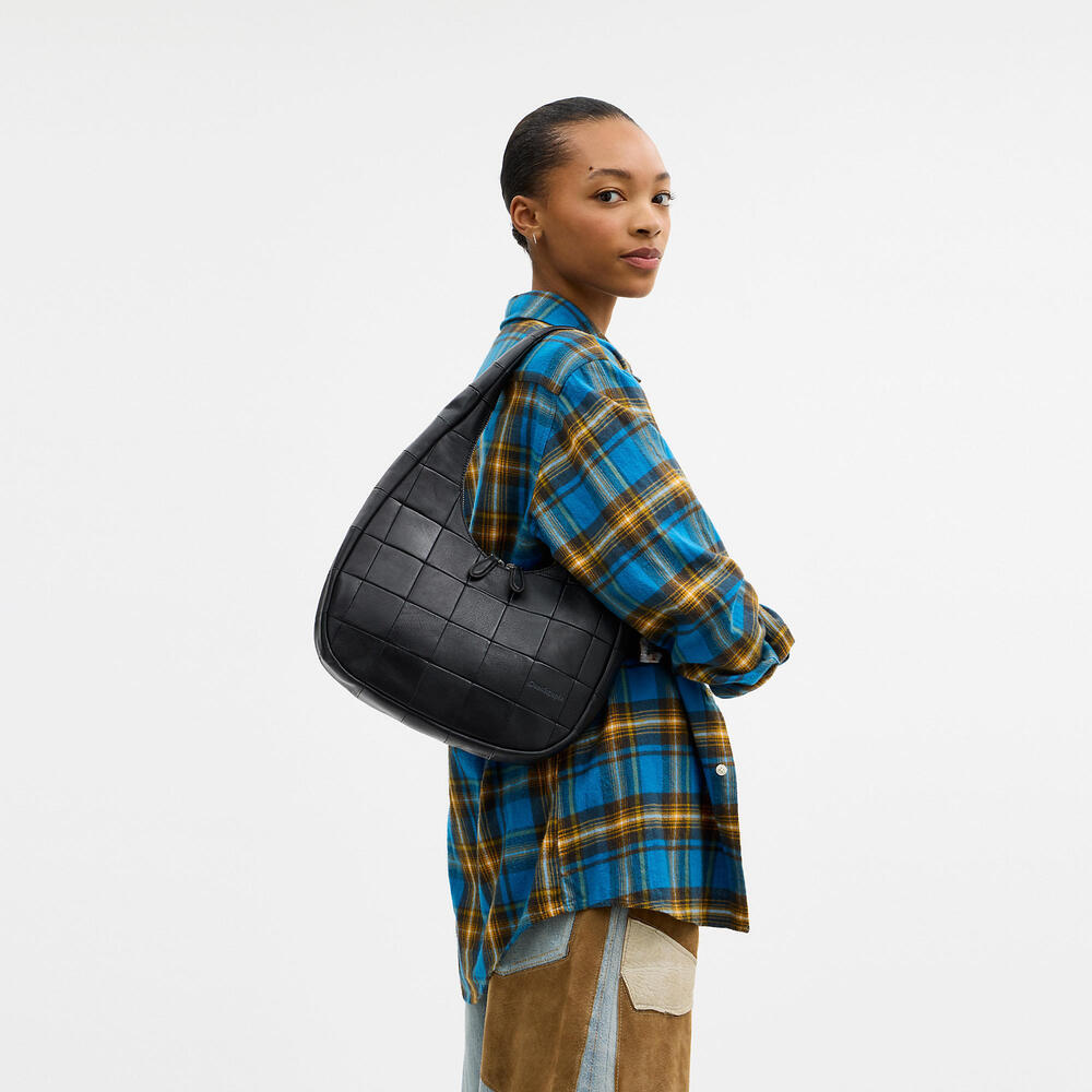 Coachtopia Alter/Ego Crescent Shoulder Bag In Upcrafted Leather - Picture 10 of 13